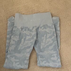 Light blue camo NVGTN leggings